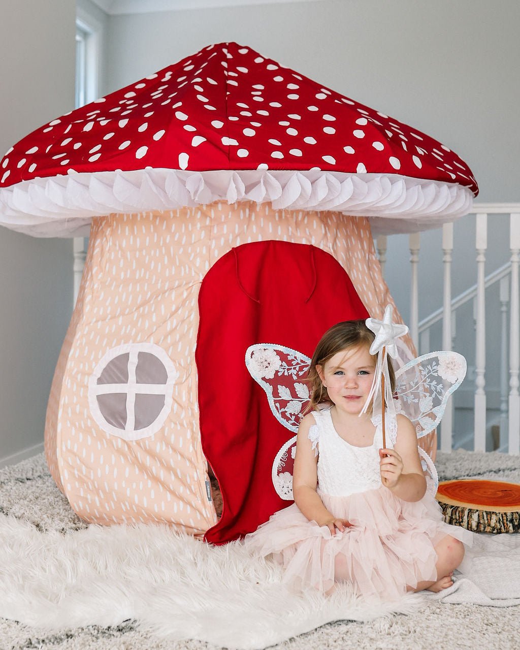 mushroom play tent Magical Mushroom Cubby